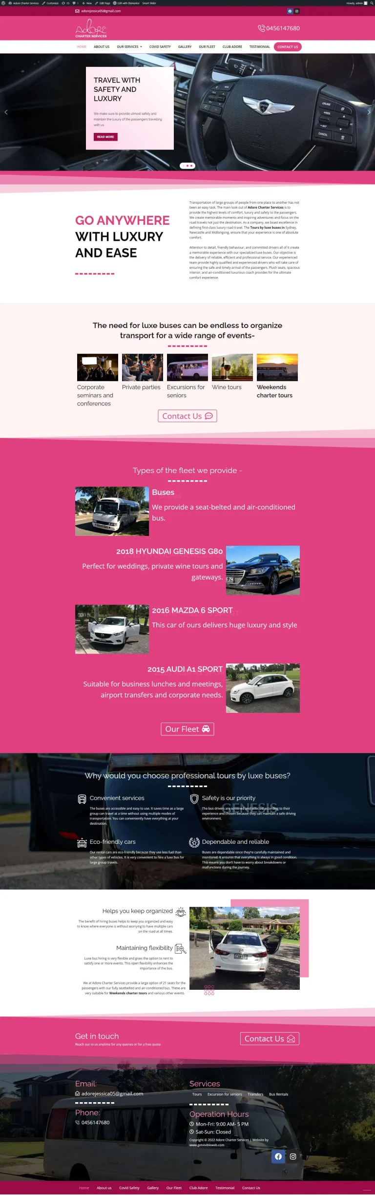 Adore Charter Services