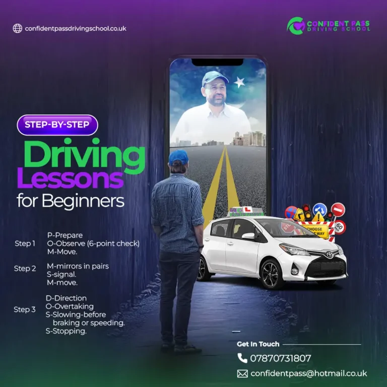 Confident Pass Driving School - E-Flyer